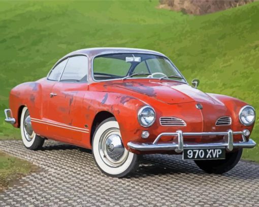 Karmann Ghia Diamond Painting