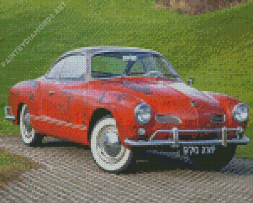 Karmann Ghia Diamond Painting