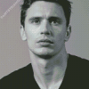 Monochrome James Franco Diamond Painting