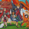 Naruto Family Anime Diamond Painting