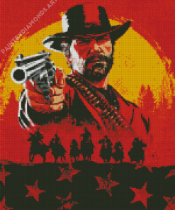 Red Dead Redemption 2 Diamond Painting