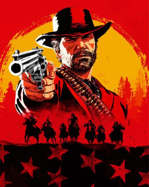 Red Dead Redemption 2 Diamond Painting