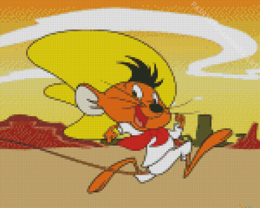 Speedy Gonzales Diamond Painting