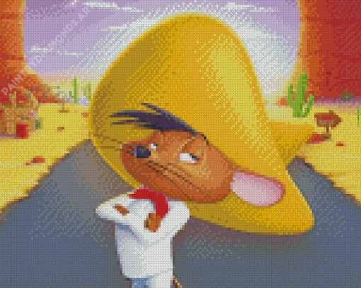 Speedy Gonzales Character Art Diamond Painting