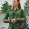 Tauriel In Hobbit Diamond Painting