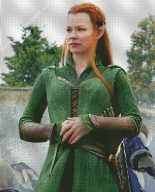 Tauriel In Hobbit Diamond Painting