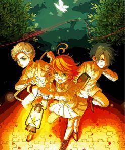 The Promised Neverland Manga Anime Diamond Painting