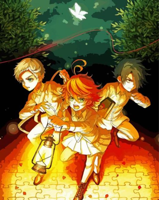 The Promised Neverland Manga Anime Diamond Painting