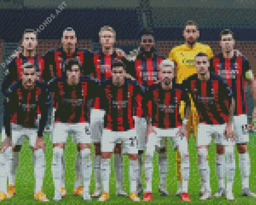 Ac Milan Football Club Team Diamond Painting