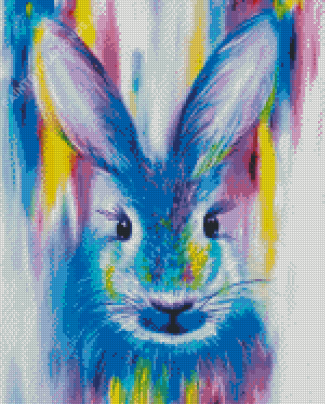 Aesthetic Abstract Hare Diamond Painting