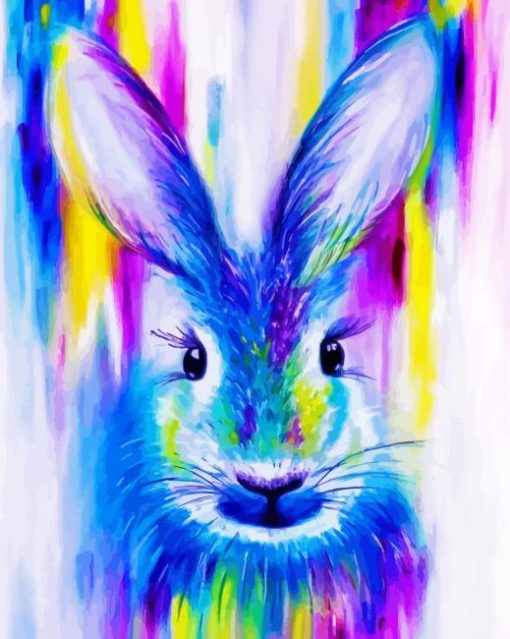 Aesthetic Abstract Hare Diamond Painting