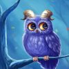 Aesthetic Adorable Owl Diamond Painting