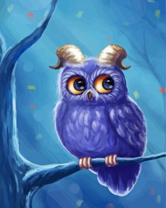Aesthetic Adorable Owl Diamond Painting