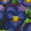 Aesthetic Violet Flower Diamond Painting