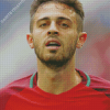 Bernardo Silva Football Player Diamond Painting