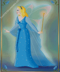 Blue Fairy Disney Princess Diamond Painting