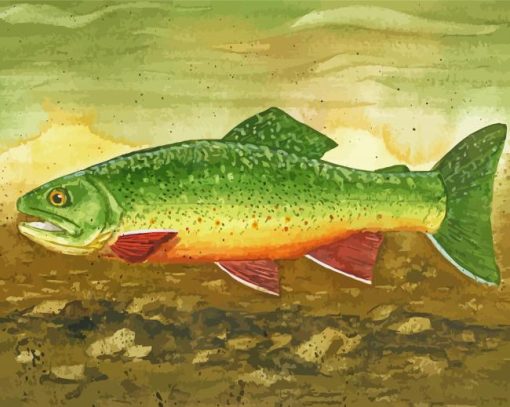 Brook Trout Diamond Painting