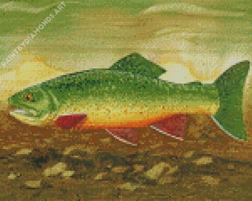 Brook Trout Diamond Painting