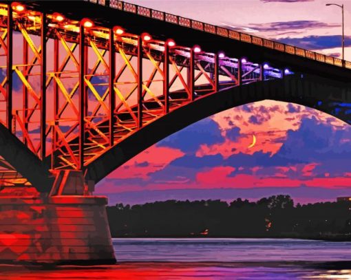 Buffalo New York Bridge Diamond Painting