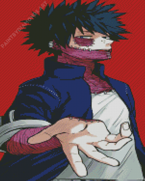 Dabi From My Hero Academia Diamond Painting