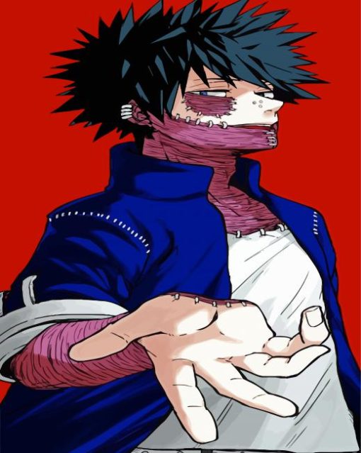 Dabi From My Hero Academia Diamond Painting