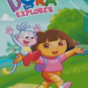 Dora The Explorer Poster Diamond Painting