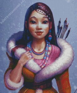 Eskimo Girl Diamond Painting