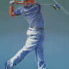 Golfer Rory McIlroy Art Diamond painting