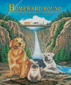 Homeward Bound Movie Poster Diamond Painting