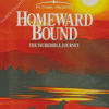 Homeward Bound Poster Silhouette Diamond Painting