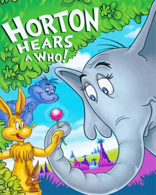 Horton Hears A Who Poster Art Diamond Painting