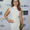 Mae Whitman In White Dress Diamond Painting