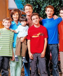Malcolm In The Middle Characters Diamond Painting