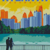 Piedmont Park Poster Diamond Painting