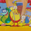 Rockos Modern Life Characters Diamond Painting