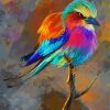 Roller Bird Art Diamond Painting