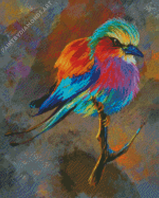 Roller Bird Art Diamond Painting