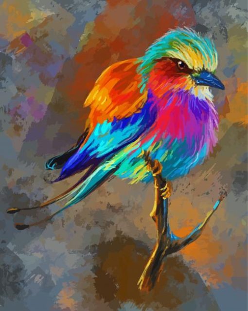 Roller Bird Art Diamond Painting