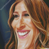 Sarah Jessica Parker Caricature Diamond Painting