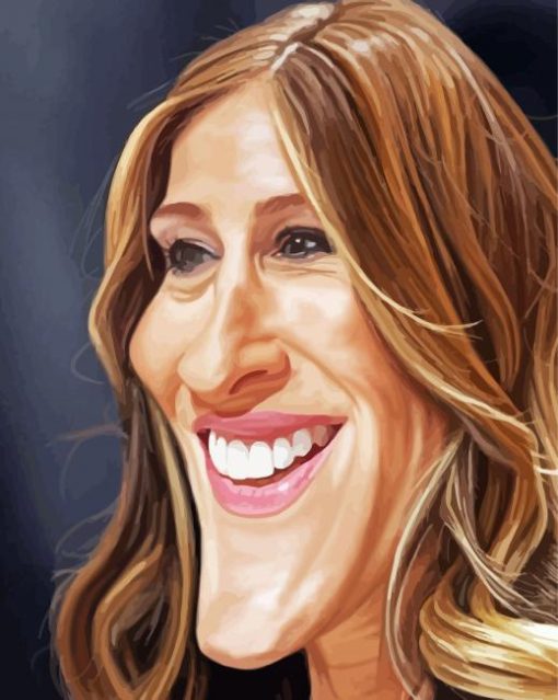 Sarah Jessica Parker Caricature Diamond Painting