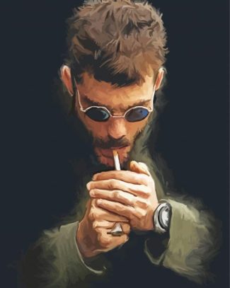 Smoking Boy Art Diamond Painting
