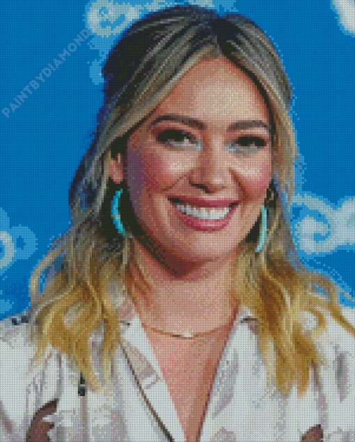 Actress Hilary Duff Diamond Painting