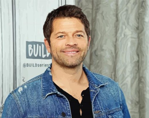 Aestehtic Misha Collins Diamond Painting