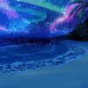 Beach Fantasy Starry Sky At Night Diamond Painting