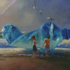 Boys In Beach Jimmy Lawlor Diamond Painting