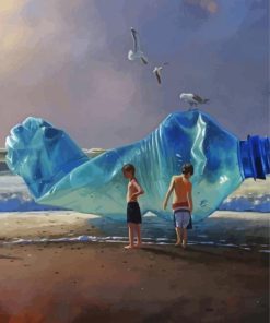 Boys In Beach Jimmy Lawlor Diamond Painting