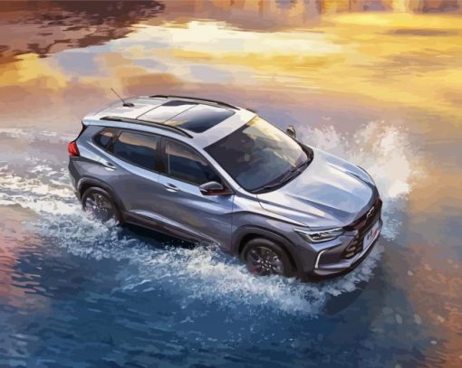 Chevrolet Tracker Car Diamond Painting