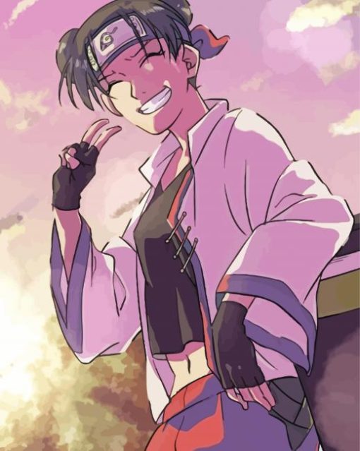 Cool Tenten Character Diamond Painting