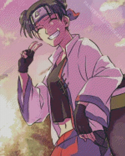 Cool Tenten Character Diamond Painting