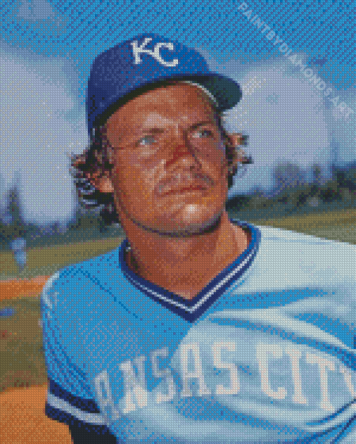 George Brett Diamond Painting